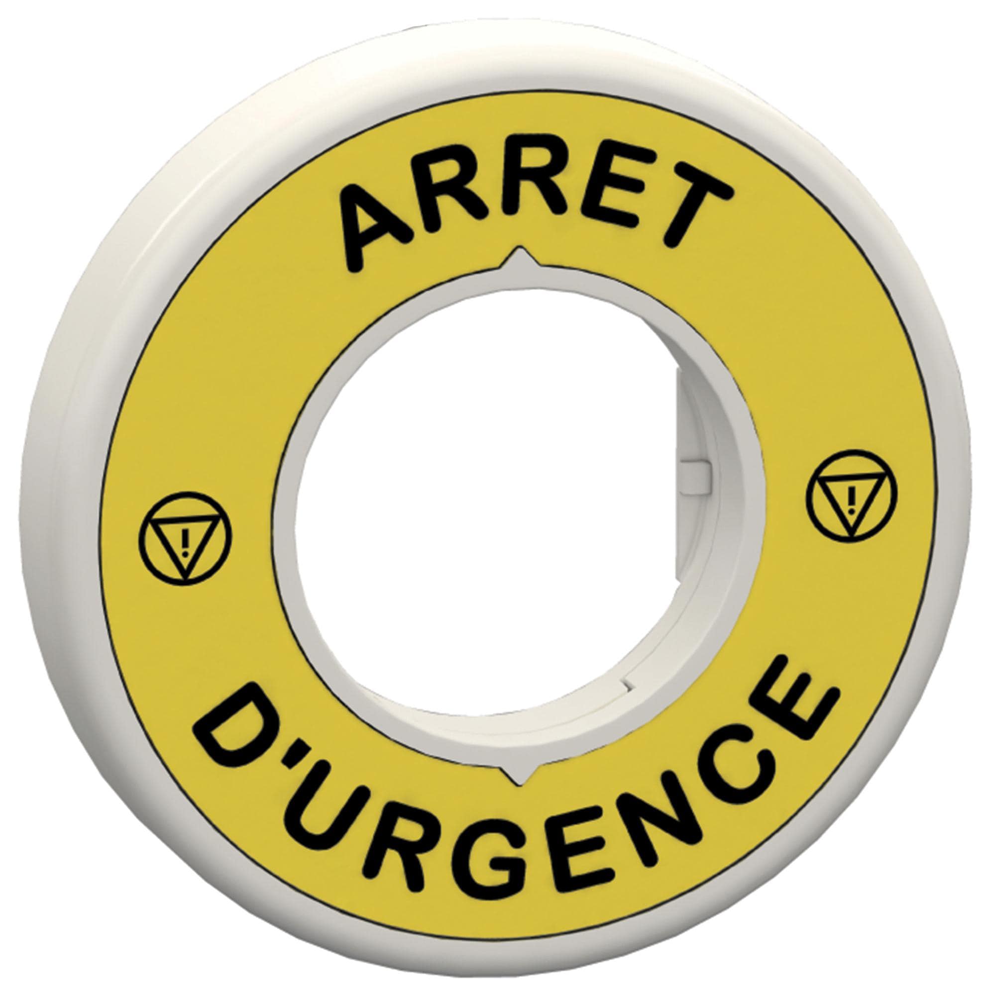 SCHNEIDER ELECTRIC Legends ZBY9W2G130 ILLUMINATED LEGEND RING, 120V, RED, 60MM SCHNEIDER ELECTRIC 3551928 ZBY9W2G130