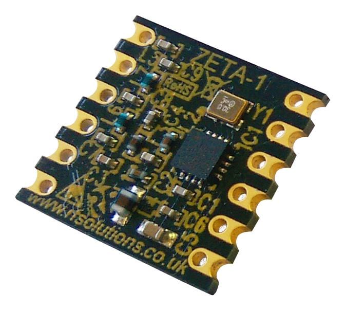 RF SOLUTIONS RF Transceivers - Sub 2.4GHz ZETA-915 FM TRANSCEIVER, 915MHZ, 500KBPS, 2KM RF SOLUTIONS 2500106 ZETA-915