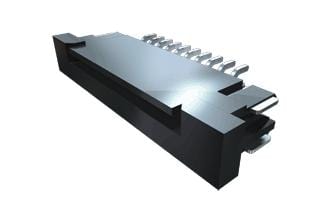 SAMTEC FFC/FPC ZF1-15-02-T-WT CONNECTOR, FFC, R/A, 15POS, 1ROW, 1MM SAMTEC 3684038 ZF1-15-02-T-WT