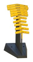 13190 - 10 PIECE Balldriver Tip T-Handle Tool Set - BONDHUS