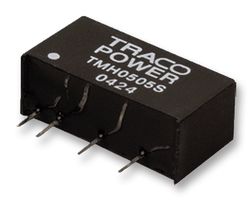 TMH 2405D - Isolated Through Hole DC/DC Converter, Ultraminiature, ITE, 1:1, 2 W, 2 Output, 5 V, 200 mA - TRACO POWER