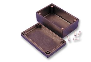 1594RFIBBK - Plastic Enclosure, Flame Retardant, Instrument, Plastic, 81 mm, 56 mm, 40 mm, IP54 - HAMMOND