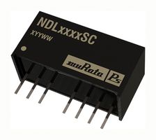 NDL2405SC - Isolated Through Hole DC/DC Converter, Miniature, ITE, 2:1, 2 W, 1 Output, 5 V, 400 mA - MURATA POWER SOLUTIONS