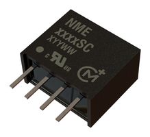 NMF1205SC - Isolated Through Hole DC/DC Converter, Regulated, ITE, 1:1, 1 W, 1 Output, 5 V, 100 mA - MURATA POWER SOLUTIONS