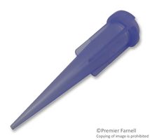 TT22 - Tapered Dispensing Tip for Solder Pastes, Rigid Polypropylene, Blue - SEMCO
