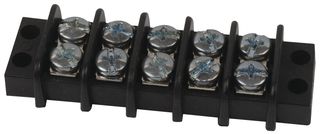 38770-0105. - TERMINAL BLOCK, BARRIER, 5POS, 14AWG - MOLEX