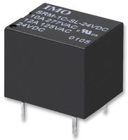 SRM-1C-SL-24VDC - General Purpose Relay, SRM Series, Power, Non Latching, SPDT, 24 VDC, 10 A - IMO PRECISION CONTROLS