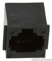 69255-001LF - Modular Connector, RJ45 Jack, 1 x 1 (Port), 8P8C, Cat3, Through Hole Mount - AMPHENOL COMMUNICATIONS SOLUTIONS