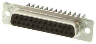 1-745495-8 - D Sub Connector, DB25, Standard, Receptacle, AMPLIMITE HDE-20, 25 Contacts, DB, IDC / IDT - AMP - TE CONNECTIVITY