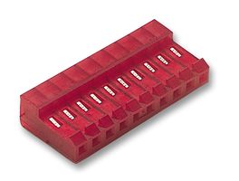 4-640428-0 - IDC Connector, 22 AWG, IDC Receptacle, Female, 3.96 mm, 1 Row, 10 Contacts, Cable Mount - AMP - TE CONNECTIVITY