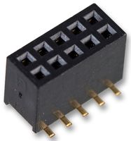 M50-3100545 - PCB Receptacle, Vertical, Board-to-Board, 1.27 mm, 2 Rows, 10 Contacts, Surface Mount, Archer M50 - HARWIN