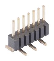 M52-040000P2545 - Pin Header, Vertical, Board-to-Board, 1.27 mm, 1 Rows, 25 Contacts, Surface Mount Straight - HARWIN