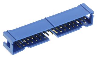 75869-106LF - Pin Header, Straight, Wire-to-Board, 2.54 mm, 2 Rows, 34 Contacts, Through Hole, FCI Quickie 75869 - AMPHENOL COMMUNICATIONS SOLUTIONS