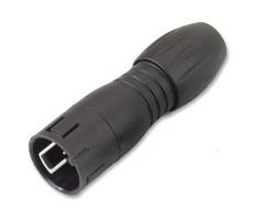 99 9133 02 12 - Circular Connector, 720 Series, Cable Mount Plug, 12 Contacts, Solder Pin, Nylon (Polyamide) Body - BINDER