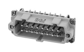 C146-10A016-102-1 - RECTANGULAR INSERT, PLUG, 16WAY, SCREW - AMPHENOL SINE/TUCHEL