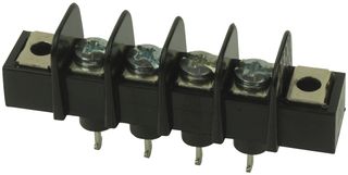 38720-3204 - TERMINAL BLOCK, BARRIER, 4POS, 12AWG - MOLEX