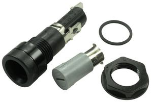 BK/HTB-52I-R - FUSE HOLDER, 6.3 X 32MM, PANEL MOUNT - EATON ELECTRONICS