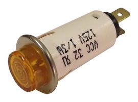 32R-2113T - LAMP, INDICATOR, NEON, AMBER, 125V - LEECRAFT