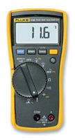 FLUKE 116 - HVAC Digital Multimeter, 110 Series, 6000 Count, True RMS, Auto, Manual Range, 3.5 Digit - FLUKE