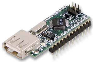 VDIP1 - Daughter Board, VNC1L-1A, USB 2.0 Host/Controller, Interface, Yes/ASIC - FTDI