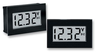 DMS-20LCD-0-5-C - Voltmeter, DMS-20LCD Series, DC Voltage, -200mV to +200mV, 3.5 Digits, 4.75 V to 5.25 V - MURATA POWER SOLUTIONS