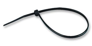 0301CV-100W - Cable Tie, Weather Resistant, Nylon 6.6 (Polyamide 6.6), Black, 100 mm, 2.5 mm, 25 mm, 18 lb - PRO POWER