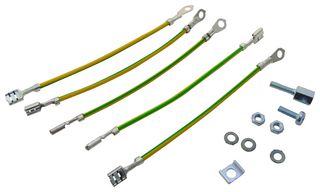 21100-448 - Earthing Kit, Earth Kit, 6U & 9U, Case, Cases with Steel Covers, Comptec Series - NVENT SCHROFF