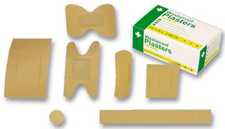 D9010 - Plaster Kit, Washproof, 5 Types, First Aid, Pack of 100 - SAFETY FIRST AID GROUP