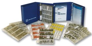 CBR-13 - Resistor Kit, 3715-Piece, 144 Values, FL24/10, 6 Flap, Metal Film - NOVA