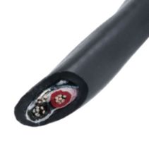 25094 BK005 - Multicore Cable, Xtra-Guard® 2, Screened, 4 Core, 24 AWG, 0.23 mm², 100 ft, 30.5 m - ALPHA WIRE