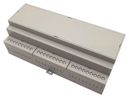 MC001145 - Plastic Enclosure, DIN Rail, ABS, Polycarbonate, 90.2 mm, 159.5 mm, 57.5 mm - MULTICOMP PRO