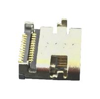 MC001666 - USB Connector, USB Type C, USB 3.1, Receptacle, 24 Ways, Surface Mount, Right Angle - MULTICOMP PRO