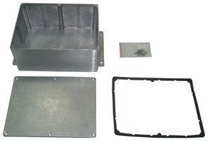 MC003601 - Metal Enclosure, Wall Mount, Diecast Aluminium, 127.4 mm, 165.6 mm, 76.3 mm, IP66 - MULTICOMP PRO
