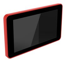 ASM-1900156-61 - Development Board Enclosure, Raspberry Pi 4 Model B, Touchscreen, Portable, Red - MULTICOMP PRO