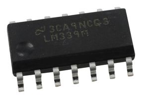 LM339MX/NOPB Precision Comparator, Quad, 1.3 US, SOIC Texas Instruments