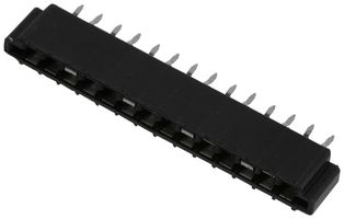 6-520315-4 Connector, FFC/FPC, 14Pos, 1 Row, 2.54mm Amp - Te Connectivity