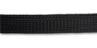 BSFR-016 50M - Sleeving, Expandable Braided, PE (Polyester), Black, 16 mm, 50 m, 164 ft - PRO POWER