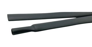 SHRSRFDR25.4-25M - Heat Shrink Tubing, Diesel Resistant, 2:1, 1 ", 25.4 mm, Black, 82 ft, 25 m - MULTICOMP PRO