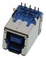 GSB4211311WEU USB Conn, 3.0 Type B, Rcpt, THT Amphenol ICC
