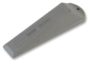 D00988 - 140mm Rubber Door Wedges, Grey - 5 Pack - DURATOOL