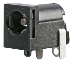 PPW01011 - DC Power Connector, Receptacle, 2.5 mm, PCB Mount, Solder - PRO POWER