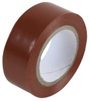 SH5005BRN - Electrical Insulation Tape, PVC (Polyvinyl Chloride), Brown, 19 mm x 8 m - PRO POWER