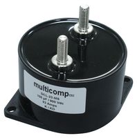 MP003970 - Power Film Capacitor, Metallized PP, Can, 100 µF, ± 10%, DC Link, Panel Mount - MULTICOMP PRO