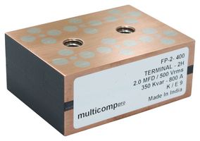 MP004040 - Power Film Capacitor, Metallized PP, 0.66 µF, ± 10%, Induction Heating, Resonant Power Supplies - MULTICOMP PRO