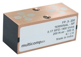MP004086 - Power Film Capacitor, Metallized PP, 0.5 µF, ± 10%, Induction Heating, Resonant Power Supplies - MULTICOMP PRO