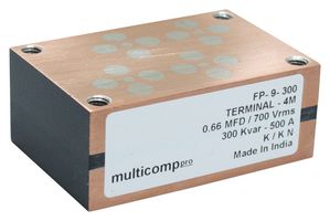 MP004108 - Power Film Capacitor, Metallized PP, 0.2 µF, ± 10%, Induction Heating, Resonant Power Supplies - MULTICOMP PRO