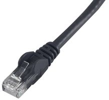 PSG90851 - Ethernet Cable, Cat6, Cat6, RJ45 Plug to RJ45 Plug, UTP (Unshielded Twisted Pair), Black, 0.2 m - PRO SIGNAL