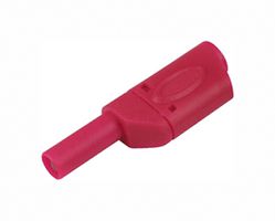 MP770588 - Banana Test Connector, Shrouded, Plug, Cable Mount, 32 A, 600 V, Nickel Plated Contacts, Red - MULTICOMP PRO