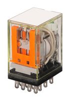 MP005256 - Power Relay, 4PDT, 24 VDC, 5 A, Socket, Non Latching - MULTICOMP PRO