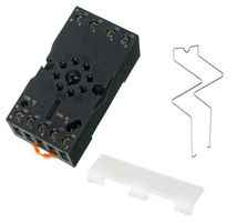 MP005290 - Relay Socket, DIN Rail, Screw, 8 Pins, 12 A, 300 V - MULTICOMP PRO